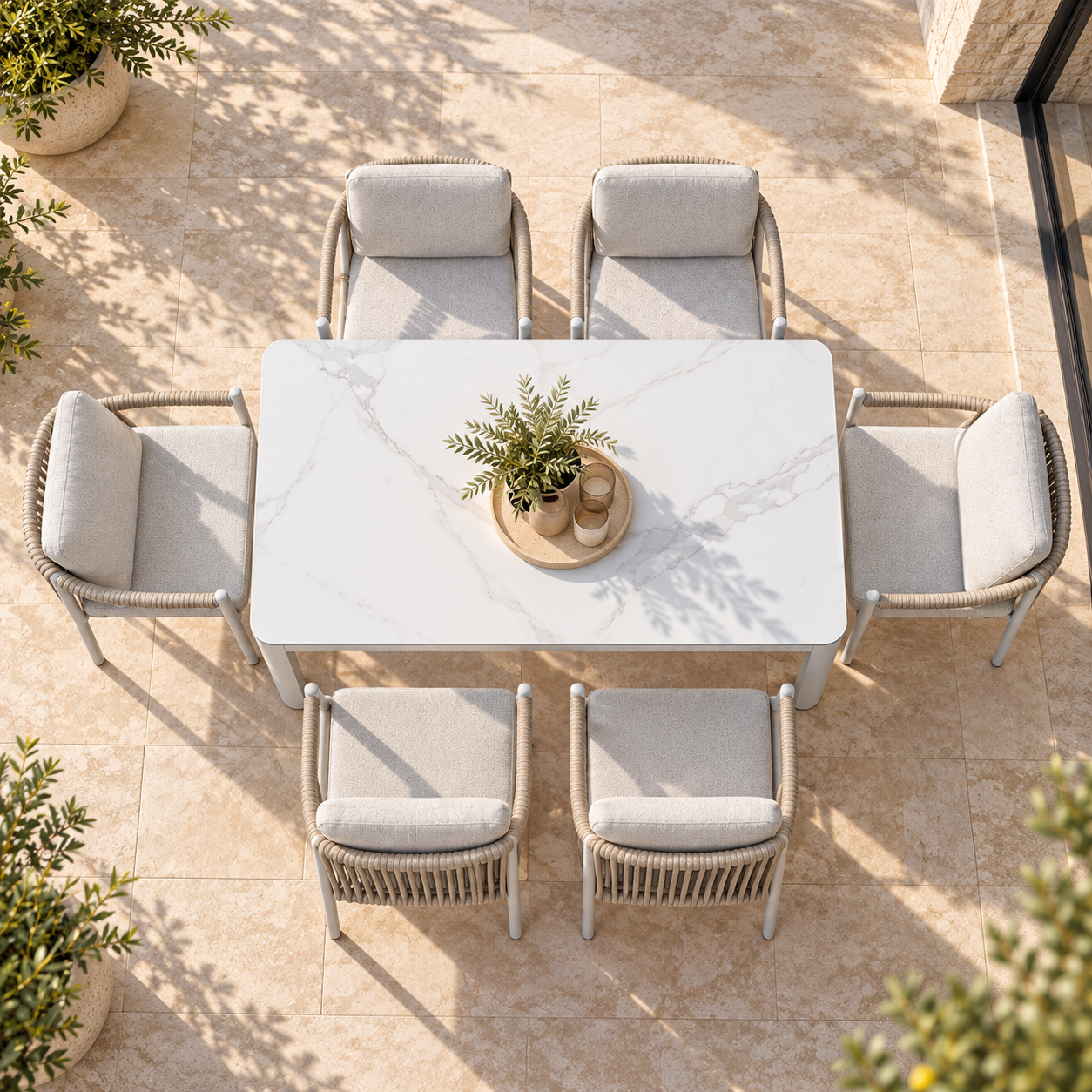 VITTA DINING SET sunlit mediterranean patio dining set (1)